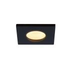 Alumínium terasz beépíthető spotlámpa fekete, Dico, 3 W, 2700 K LED, IP65