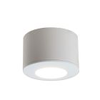 Alumínium terasz felületre szerelt spotlámpa fehér, Vasso, 3 W, 2700 K LED, IP44