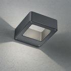 Antracit alumínium kültéri lámpa, Norton, 4,5 W, 3000 K LED, IP54
