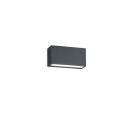 Antracit alumínium kültéri lámpa, Seby, 10 W, 3000 K LED, IP65