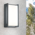 Antracit alumínium kültéri lámpa, Arthur, 8,5 W, 3000 K LED, IP54