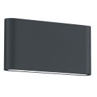 Antracit alumínium kültéri lámpa, Bridlington, 4,5 W, 3000 K LED, IP54