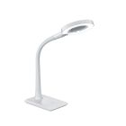 Fehér műanyag íróasztal lámpa, Ulyssae, 5 W, 3500 K LED, kapcsolóval