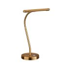 Bronz fém asztali lámpa, Eliza, 4 W, 3000 K LED, kapcsolóval