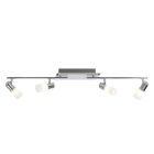 Szürke üveg mennyezeti spot lámpa, Morely, 4,3 W, 3000 K LED