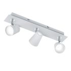 Fehér üveg mennyezeti lámpa, Laysha, 6 W, 3000 K LED