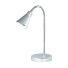 Szürke műanyag íróasztal lámpa, Taimi, 3,8 W, 3000 K LED, kapcsolóval