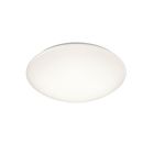 Fehér műanyag plafon lámpa, Vanysia, 15 W, 3000 K LED, IP44