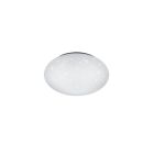 Fehér műanyag plafon lámpa, Vanysia, 18 W, 4000 K LED, IP44