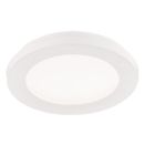 Fehér műanyag plafon lámpa, Gistrup, 10 W, 3000 K LED, IP44
