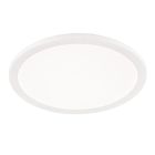 Fehér műanyag plafon lámpa, Gistrup, 24 W, 3000 K LED, IP44
