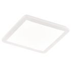 Fehér műanyag plafon lámpa, Gistrup, 18 W, 3000 K LED, IP44, 3 fokozatban szabályozható