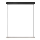 Nikkel fém függőlámpa, Wishal, 29 W, white switch LED, 3 fokozatban szabályozható