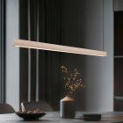 Bézs fém függőlámpa, Wishal, 29 W, white switch LED, 3 fokozatban szabályozható