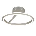 Nikkel fém mennyezeti lámpa, Jiry, 34 W, white switch LED, 3 fokozatban szabályozható