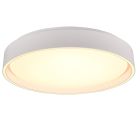 Fehér műanyag plafon lámpa, Deon, 24 W, melegtől hidegig állítható fehér LED