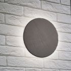 Fekete kő fali lámpa, Faisal, 9 W, 3000 K LED