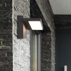 Antracit alumínium kültéri lámpa, Tabita, 8 W, 3000 K LED, IP54