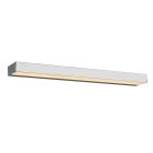 Króm alumínium fürdőszoba fali lámpa, Basma, 8 W, 3000 K LED, IP44