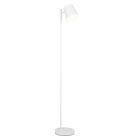 Fehér fém újratölthető állólámpa, Suraya, 4,5 W, 3000 K LED, 3 fokozatban szabályozható