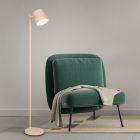 Barna fém újratölthető állólámpa, Suraya, 4,5 W, 3000 K LED, 3 fokozatban szabályozható