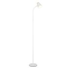 Fehér műanyag állólámpa, Rahul, 4,5 W, 3000 K LED, kapcsolóval