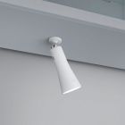 Fehér fém asztali lámpa, Remko, 2 W, 3000 K LED, kosketushimmentimellä