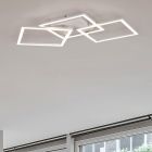 Fehér fém plafon lámpa, Margaux, 31 W, 4000 K LED