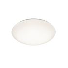 Fehér műanyag fürdőszoba mennyezeti lámpa, Olabisi, 12 W, 3000 K LED, IP44