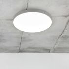 Szürke műanyag plafon lámpa, Sharde, 18 W, 4000 K LED, IP44