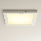 Műanyag mennyezeti lámpa érzékelővel fehér, Luan, 20 W, 3000 K LED