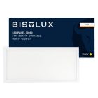 Bisolux 60x30 cm-es LED panel - 24W - 3000K - Szabályozható - UGR<19 - Oldalsó megvilágítású