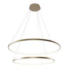 Design függőlámpa arany, Kubra, 60 W, melegtől hidegig állítható fehér LED