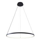 Design függőlámpa fekete, Kubra, 28 W, melegtől hidegig állítható fehér LED