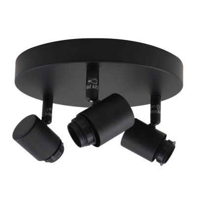 Alumínium mennyezeti lámpa fekete, Rika