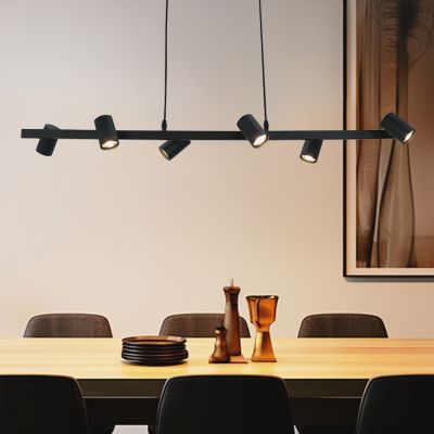 Retro függőlámpa fekete, Carlos