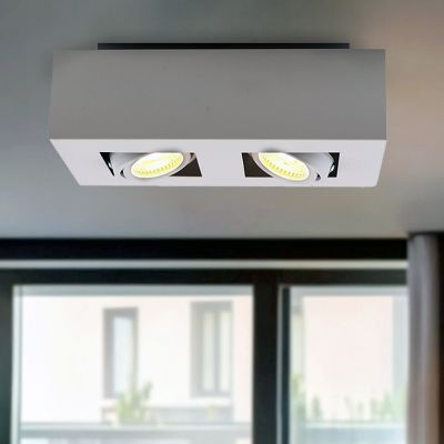 Retro felületre szerelt spotlámpa fehér, Akira