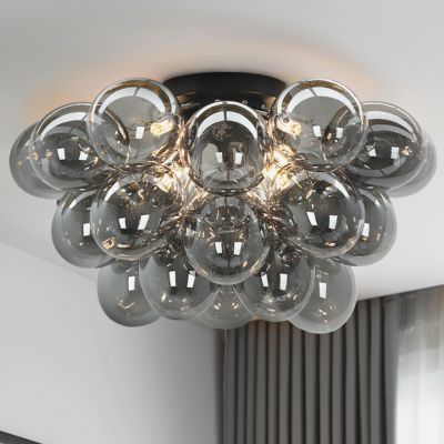 Design mennyezeti lámpa szürke, Cyril