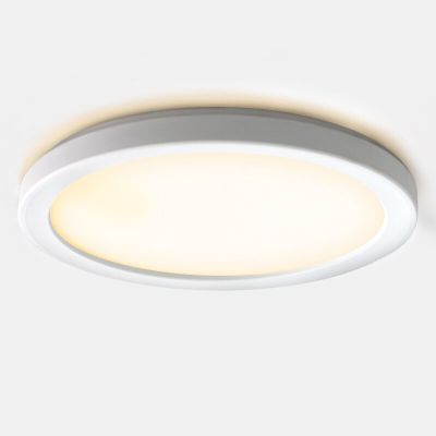 Műanyag fürdőszoba mennyezeti lámpa fehér, Shivani, 15 W, 3000 K LED, IP44