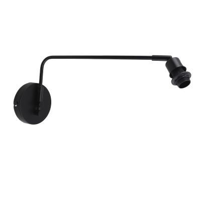 Alumínium fali lámpa árnyékolás nélkül fekete, Rika