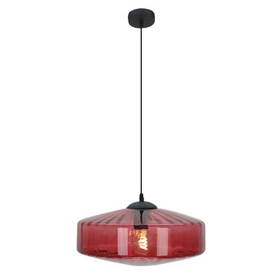 Design függőlámpa piros, Sevda