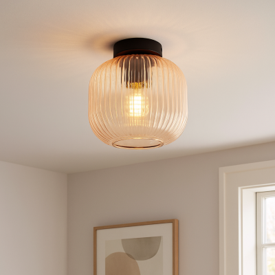 Design mennyezeti lámpa rózsaszín, Charlois