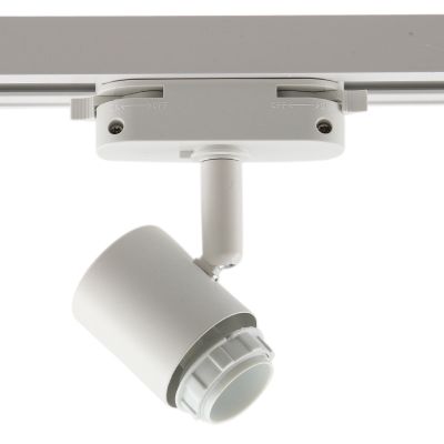 Műanyag 1 fázisú sínes lámpatest fehér, Merve