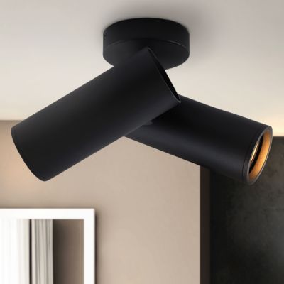 Retro mennyezeti spot lámpa fekete, Nadi