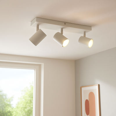 Retro mennyezeti spot lámpa fehér, Elena