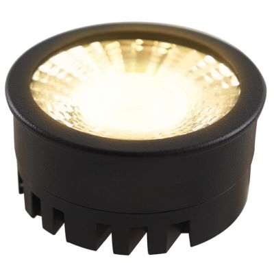 Szabályozható Olucia LED modul LED lámpa Vivian, fekete, 5W, meleg fényűre szabályozható