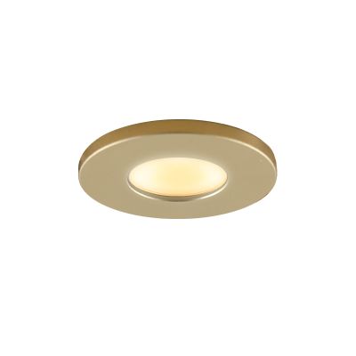 Retro terasz beépíthető spotlámpa sárgaréz, Dico, 3 W, 2700 K LED, IP65