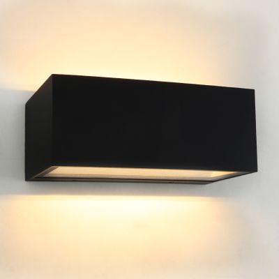 Retro kültéri lámpa fekete, Cailey, 10 W, 3000 K LED, IP54