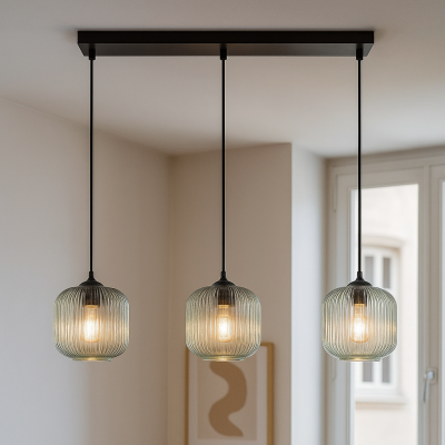 Design függőlámpa zöld, Charlois