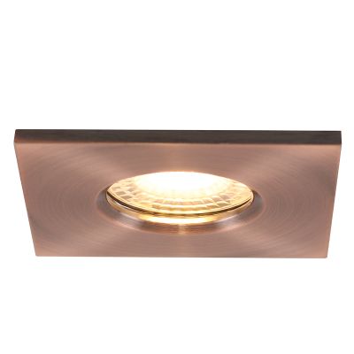 Retro fürdőszobai lámpa beépíthető spot lámpa réz, Jule, IP65